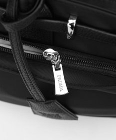 style code 【高密度ナイロン×レザー】ナイロンロングハンドルトートバッグ　軽量　大容量