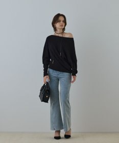 GRACE CONTINENTAL コーデュロイフレアパンツ