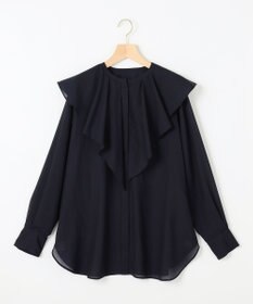 組曲 L シフォンツイルラッフル ブラウス