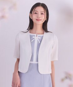 TOCCA 【松木育未さん着用】BRIGHT BREEZE 半袖ショートジャケット