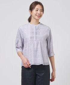 J.PRESS LADIES L シアーチェック カットソー