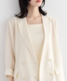 YECCA VECCA シアーテーラードジャケット