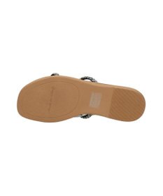 INTER-CHAUSSURES 【ITALIAN SHOEMAKERS】ダブルビジューストラップトングサンダル