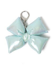 WEGO メタリッククッションリボンキーホルダー