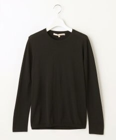 自由区 【XSサイズ～/洗える】レーヨンストレッチ プルオーバーニット