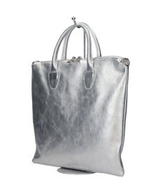 INTER-CHAUSSURES 【ANDREA CARDONE】レザーハンドルファスナー付きバッグ