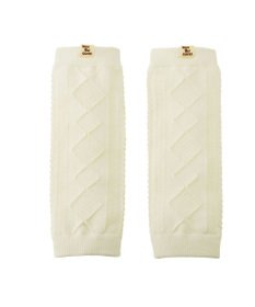 MIKI HOUSE HOT BISCUITS アーガイル柄レッグウォーマー