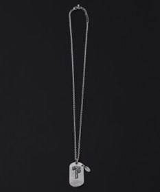 WEGO Mモチーフドッグタグネックレス