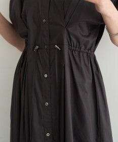 YECCA VECCA 【ORGABITS】タックシャツワンピース