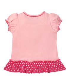 MIKI HOUSE HOT BISCUITS 【80-120cm】すそフリル 半袖Tシャツ