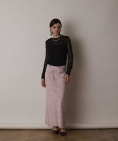 GRACE CONTINENTAL ピグメントタイトスカート