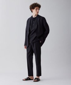 UNFILO MENS ライトリネン テーパードパンツ [23年春夏商品]