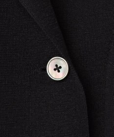 23区 L 【洗える】シアー ダブルブレスト ニット ジャケット