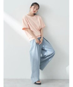 earth music&ecology デザインネックウラケプルオーバー