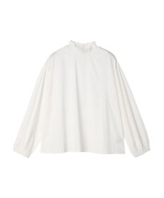 CRAFT STANDARD BOUTIQUE インドコットンシャーリングハイネックブラウス