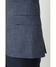 DAKS ウールコットンダークブルージャケット