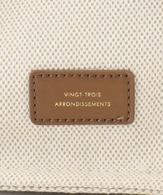 23区 【先行予約】ストライプキャンバス トートバッグ