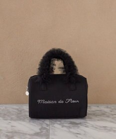 Maison de FLEUR チュールハンドル2Wayボストンバッグ