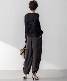 23区 【接触冷感/洗える】フィブリルツイル シャーリング パンツ