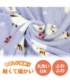 Mother garden しろたん シングル毛布 《シマエナガ》 140×200cm