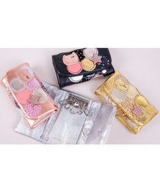 tsumori chisato CARRY 新マルチドット　キーケース 【キラキラでかわいい！本革のやわらかな風合い】