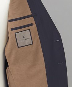 GOTAIRIKU 【御幸毛織】 WOOL×SOLOTEX ストレッチスーツ（平織/ネイビー）