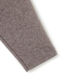 23区 【洗える】ラクーンブレンドダブルフェイス フーディー ニットカーディガン