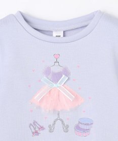 ANY KIDS ドレスモチーフ 裏シャギー トレーナー