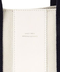 23区 【先行予約】ストライプキャンバス トートバッグ