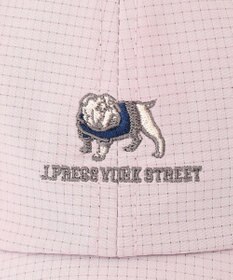J.PRESS YORK STREET 【UNISEX】ブルドッグ刺繍キャップ