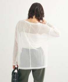 Green Parks メッシュカットプルオーバー