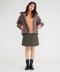 Feroux 【古畑星夏さん着用】パフスリーブフード アウター