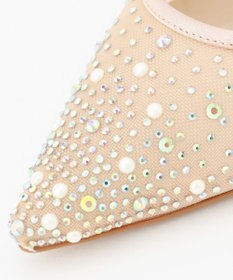 GRACE CONTINENTAL グラデラインストーンパンプス