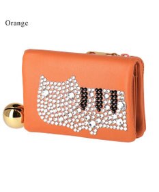 tsumori chisato CARRY キラネコ　2つ折り財布