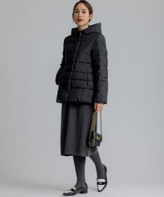 組曲 S 袖フリルニット ワンピース