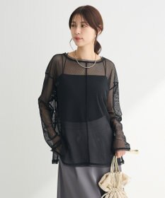 Green Parks メッシュカットプルオーバー