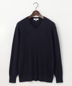 JOSEPH ABBOUD 【キングサイズ・チクチクしない/イージーケア/3シーズン対応】 コンフォート Ｖネック セーター