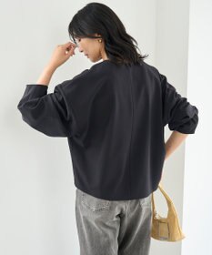 UNFILO マイビューティ キーネックブラウス