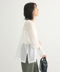 Green Parks メッシュカットプルオーバー