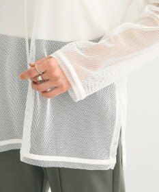 Green Parks メッシュカットプルオーバー