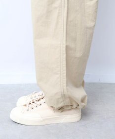 WHITE MAILS 【ユニセックス/軽量】COTTON PAPER  POPLIN DRAWSTRING ミリタリーパンツ