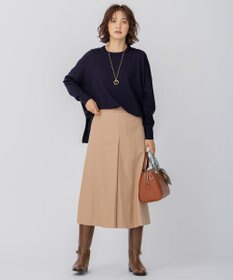 23区 【12色展開/新色追加】ウーステッドウール ビッグシルエット ニット