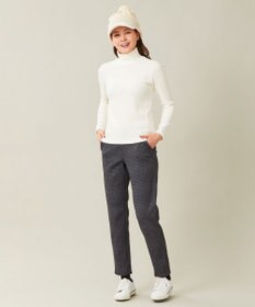 23区GOLF カラー豊富！【WOMEN】【吸湿発熱】グランサーモ モックネック カットソー