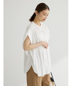 Green Parks ・ＥＬＥＮＣＡＲＥ　ＤＵＥバンドカラーノースリチュニック