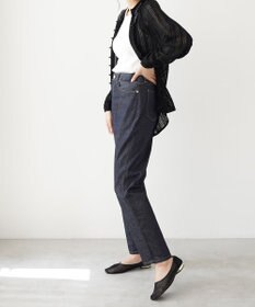 woadblue ＜坪田あさみさんコラボ＞ワイドテーパード  デニムパンツ