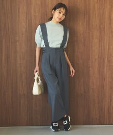 Feroux 【ONWARD CROSSET MAG掲載・2WAY】サイドストラップ パンツ