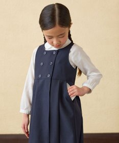 MIKI HOUSE HOT BISCUITS 【ミキハウス】【95-140cm】 ウール素材のジャンパースカート