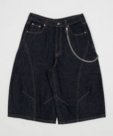 WEGO 【SMLサイズ展開】チェーン付きバルーンショーツ