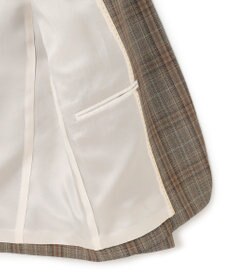 BEIGE， 【Oggi ８月号掲載】SELMA / チェックウールテーラードジャケット