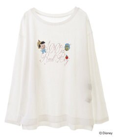 Green Parks ピノキオ／ラメロゴシアーＴシャツ